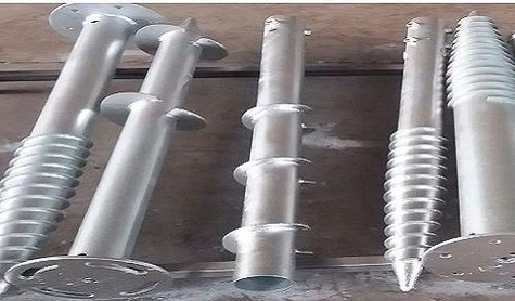 Pålar för mark PV-anläggning